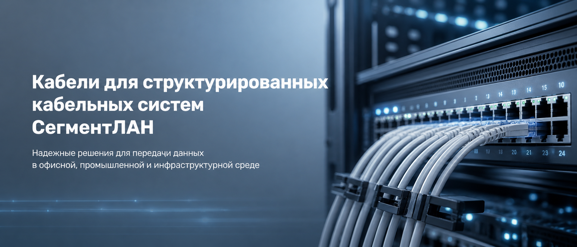 Кабели СегментЛАН для структурированных кабельных систем